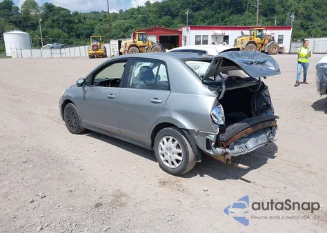 2008 Nissan Versa 1.8S z USA, uszkodzony, nr VIN 3N1BC11E28L377382